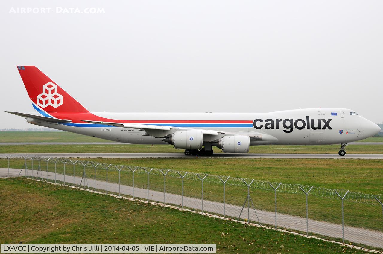 LX-VCC, 2010 Boeing 747-8R7F C/N 35807, Cargolux