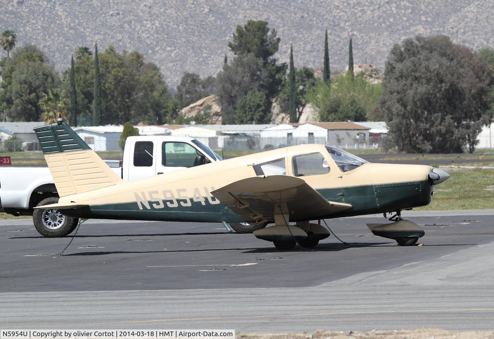 N5954U, 1970 Piper PA-28-140 C/N 28-26751, Hemett