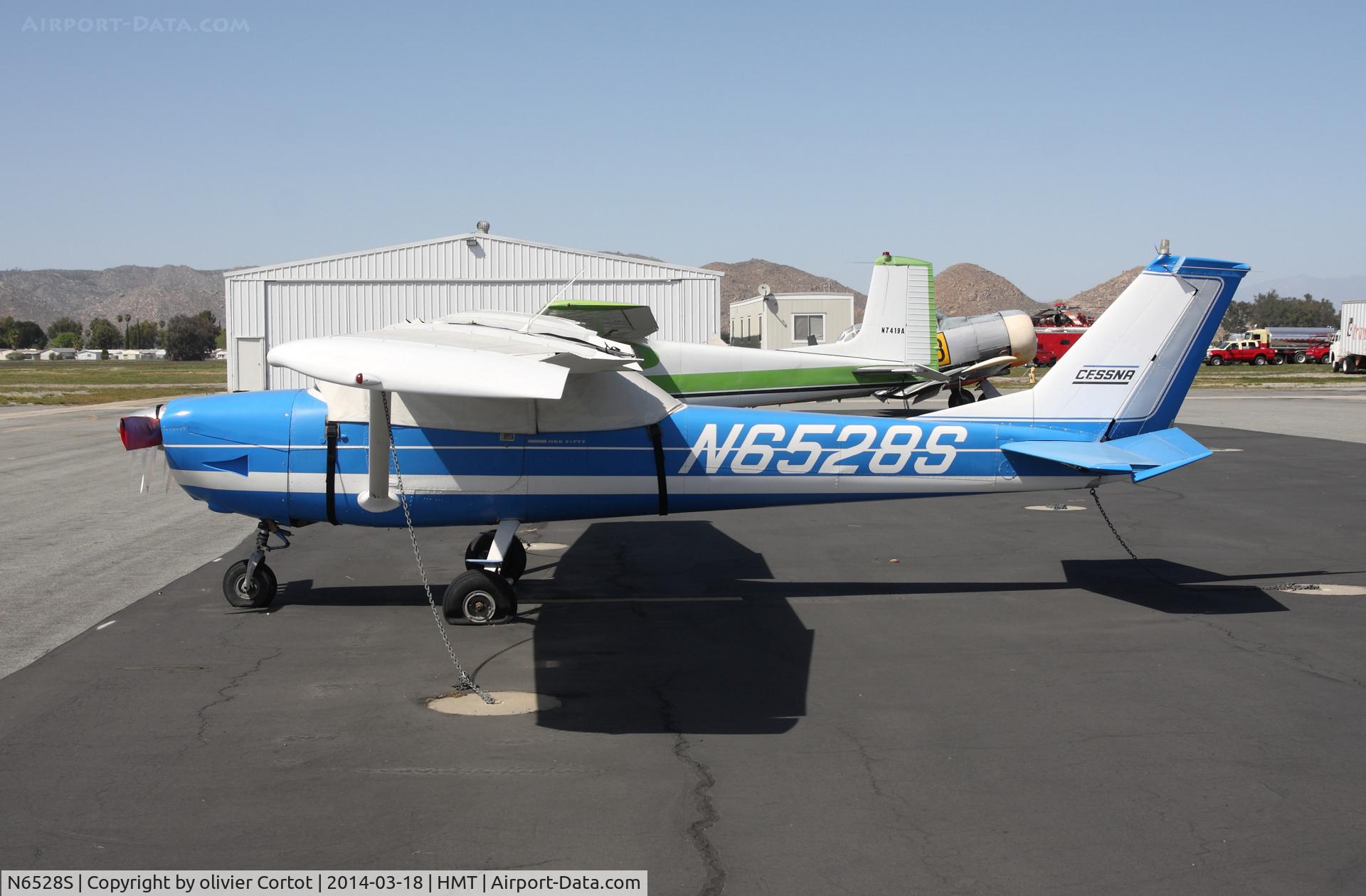 N6528S, 1967 Cessna 150H C/N 15067328, hemett