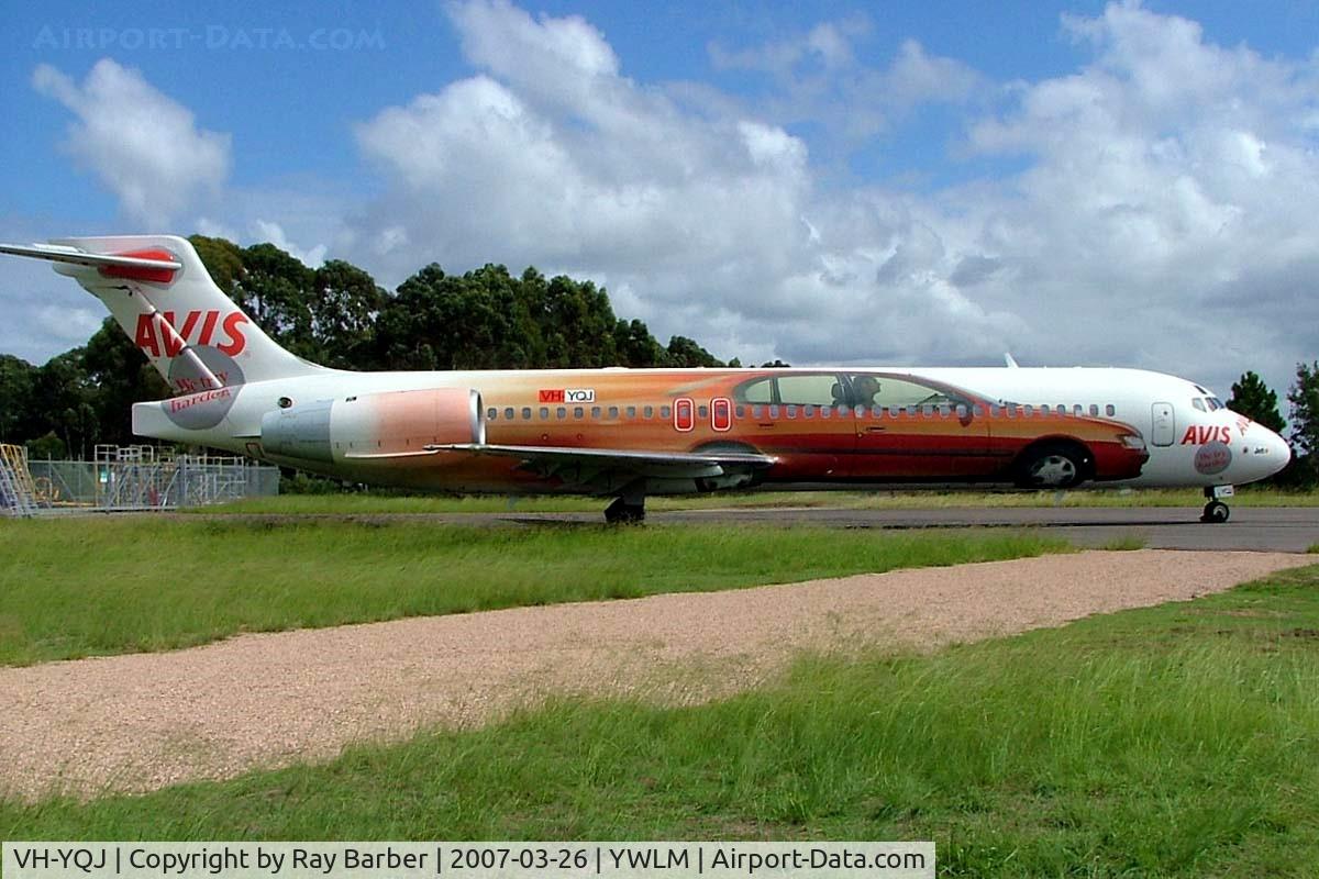 VH-YQJ, 2001 Boeing 717-231 C/N 55096, Boeing 717-231 [55096] (Jetstar Airways) Newcastle-RAAF Williamtown~VH 26/03/2007