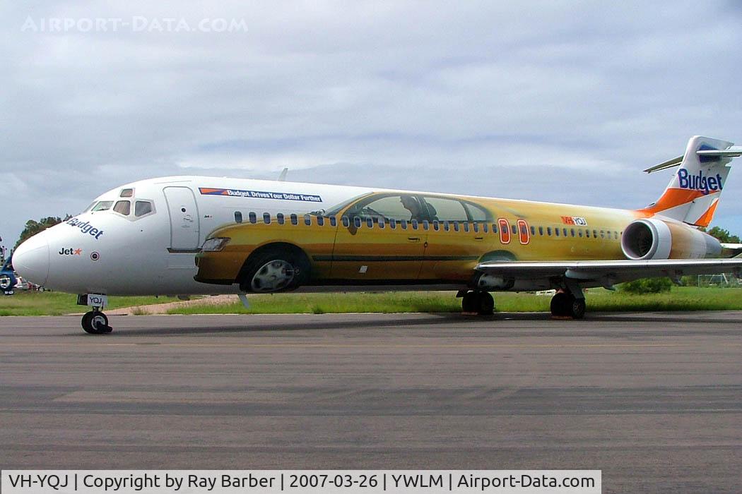 VH-YQJ, 2001 Boeing 717-231 C/N 55096, Boeing 717-231 [55096] (Jetstar Airways) Newcastle-RAAF Williamtown~VH 26/03/2007