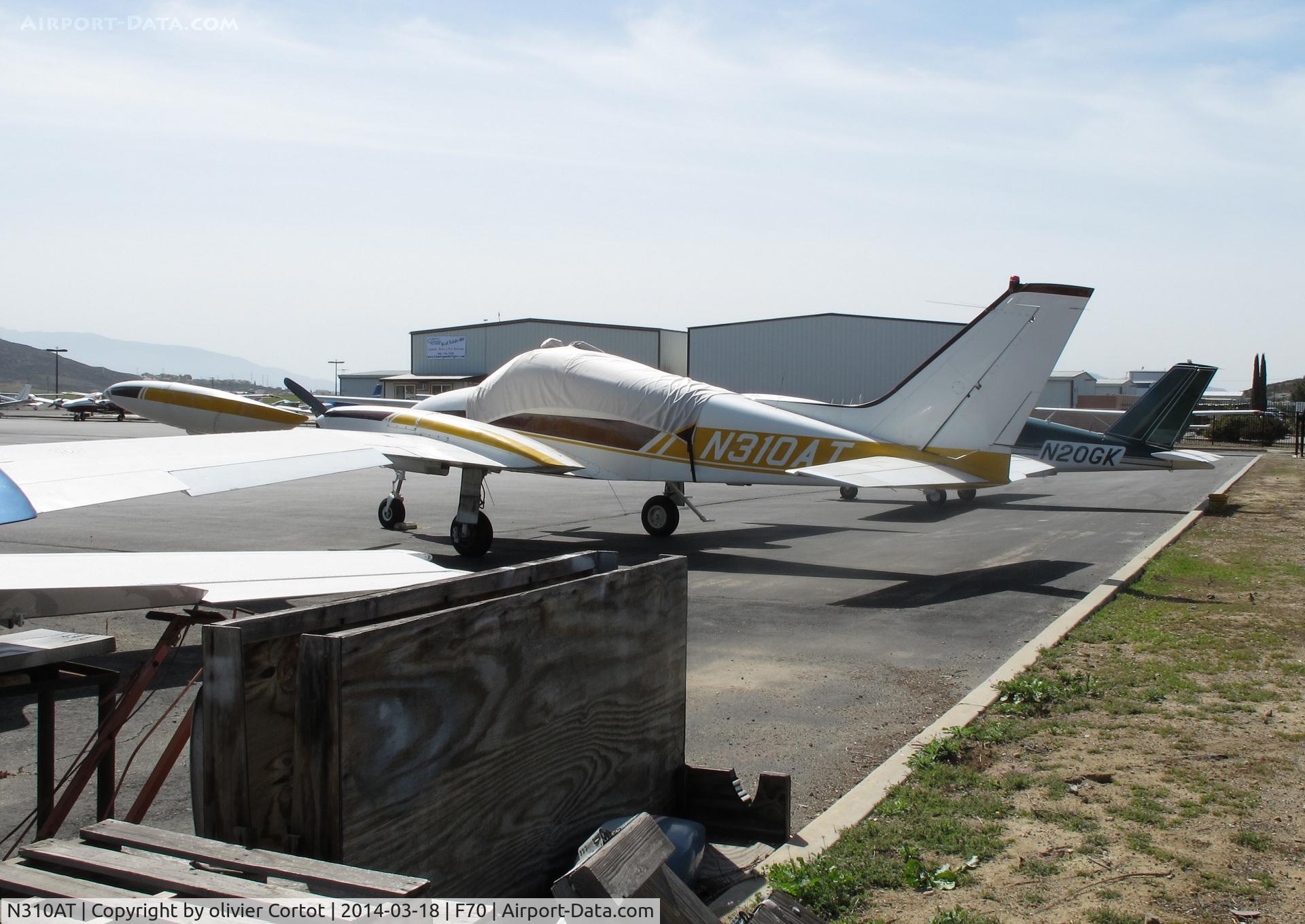 N310AT, 1965 Cessna 310J C/N 310J0097, murrieta