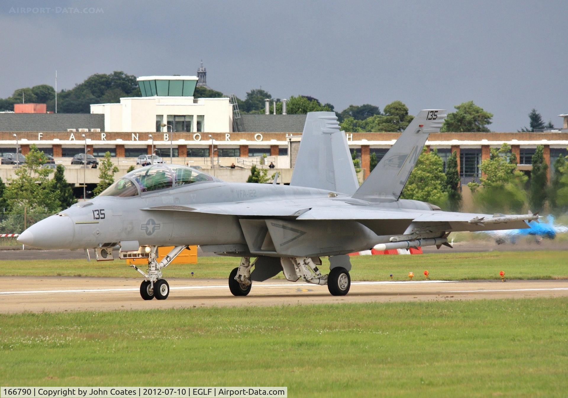 166790, Boeing F/A-18F Super Hornet C/N F-171, At FIA 2012