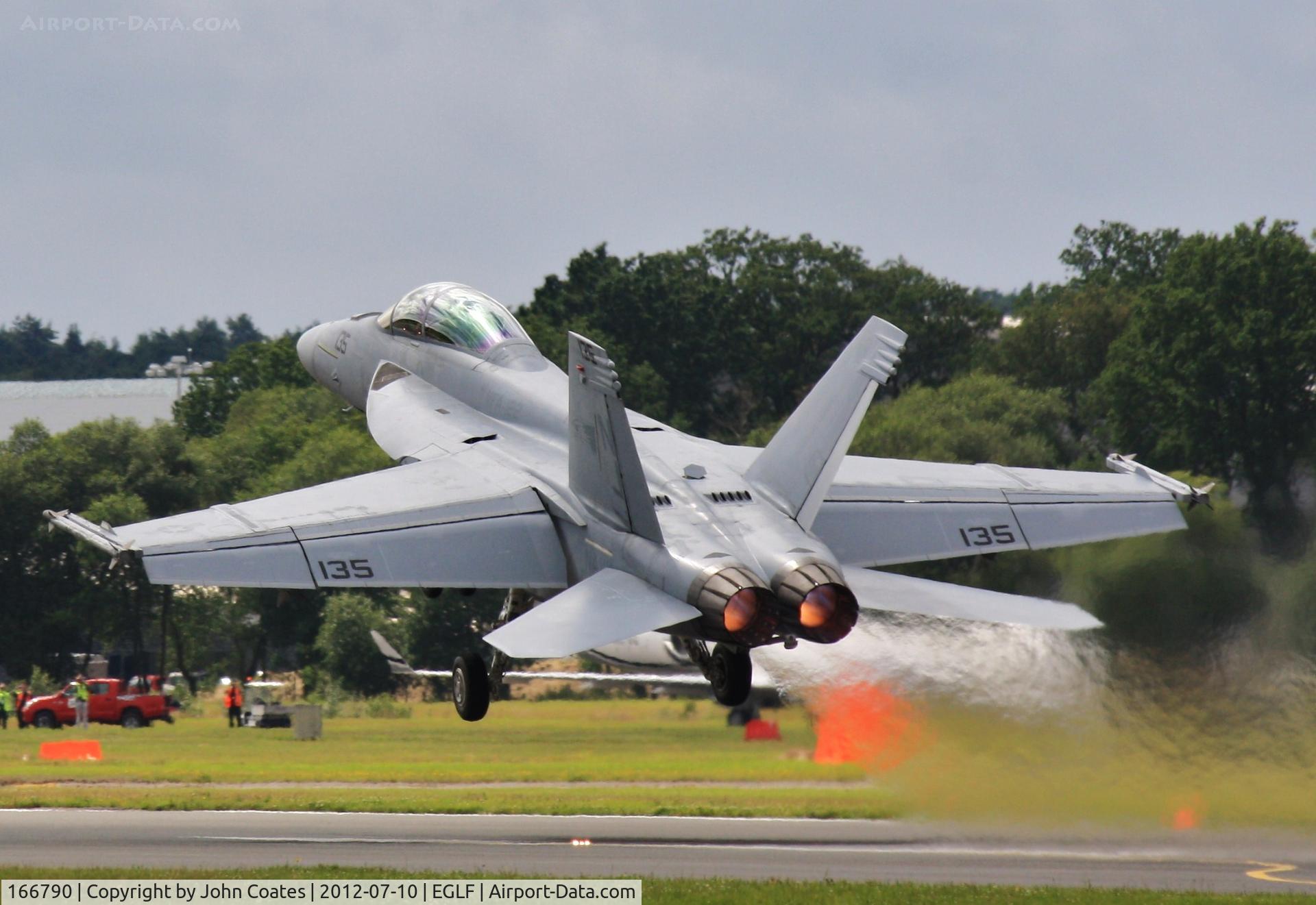 166790, Boeing F/A-18F Super Hornet C/N F-171, At FIA 2012