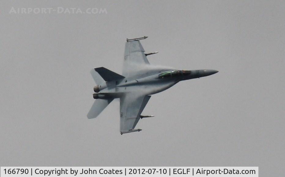 166790, Boeing F/A-18F Super Hornet C/N F-171, At FIA 2012