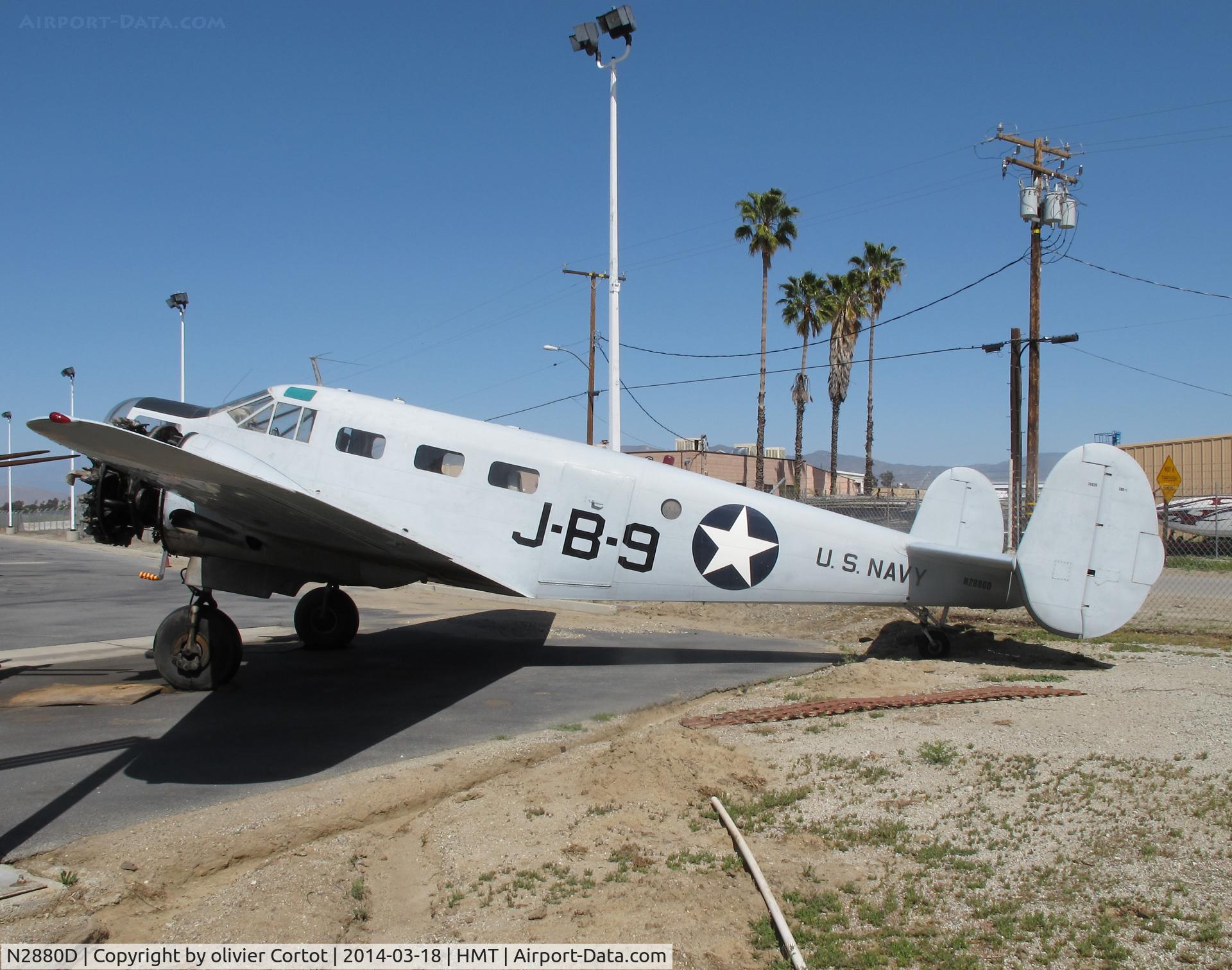 N2880D, 1943 Beech SNB-1 (C-45) Kansan C/N 3658 (39926), AT-11 vatiant