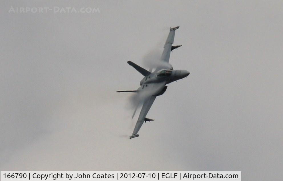 166790, Boeing F/A-18F Super Hornet C/N F-171, At FIA 2012