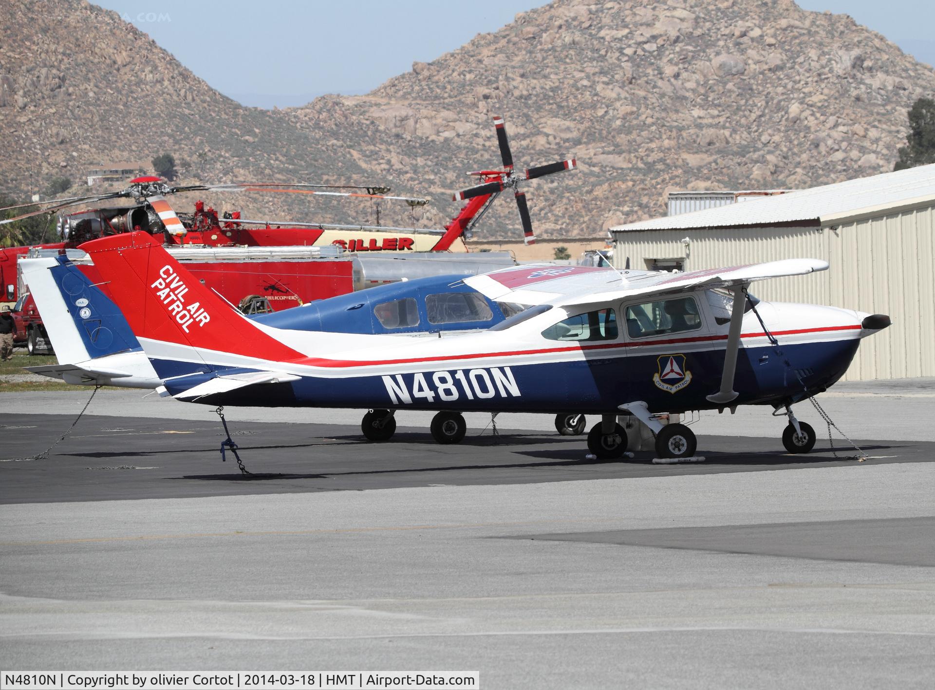 N4810N, 1979 Cessna 182Q Skylane C/N 18267384, Civil air patrol of Hemet