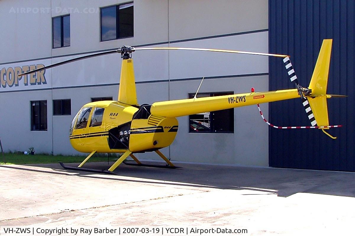 VH-ZWS, 2000 Robinson R44 C/N 0717, Robinson R-44 Raven [0717] Caloundra~VH 19/03/2007
