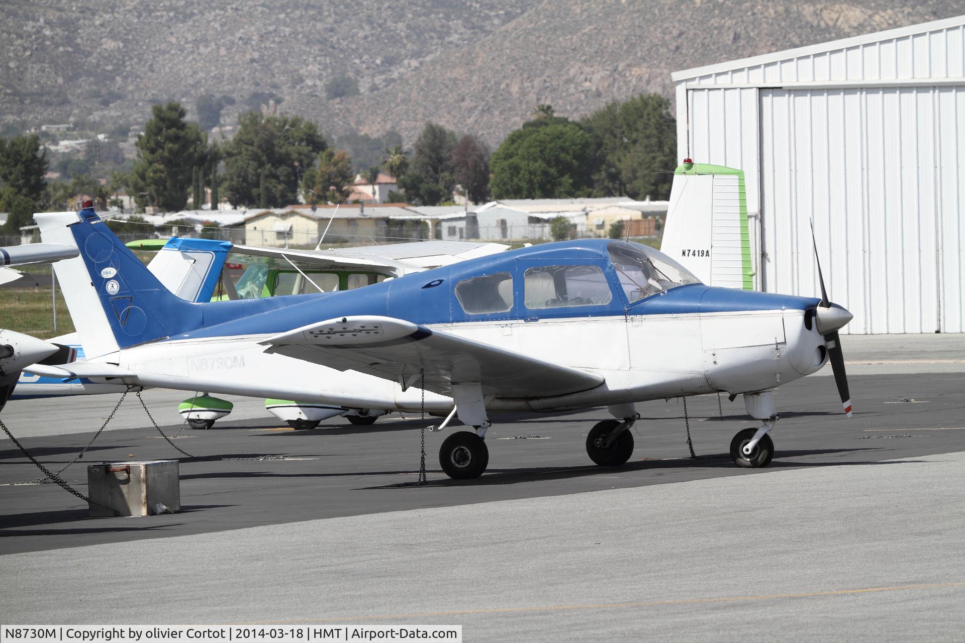 N8730M, 1963 Beech 23 C/N M-520, Hemet