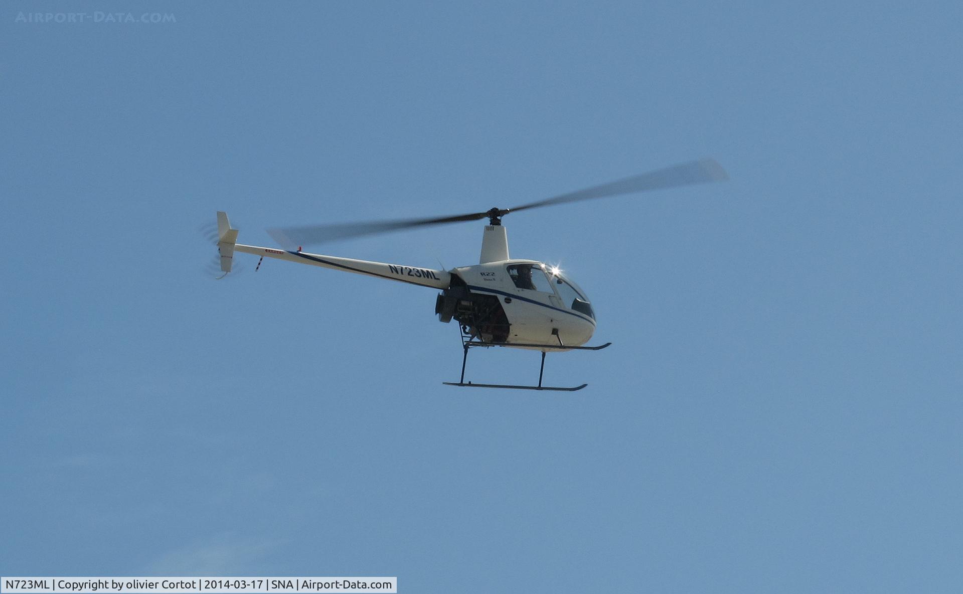 N723ML, 1996 Robinson R22 Beta C/N 2639, taken from the Lyon air museum