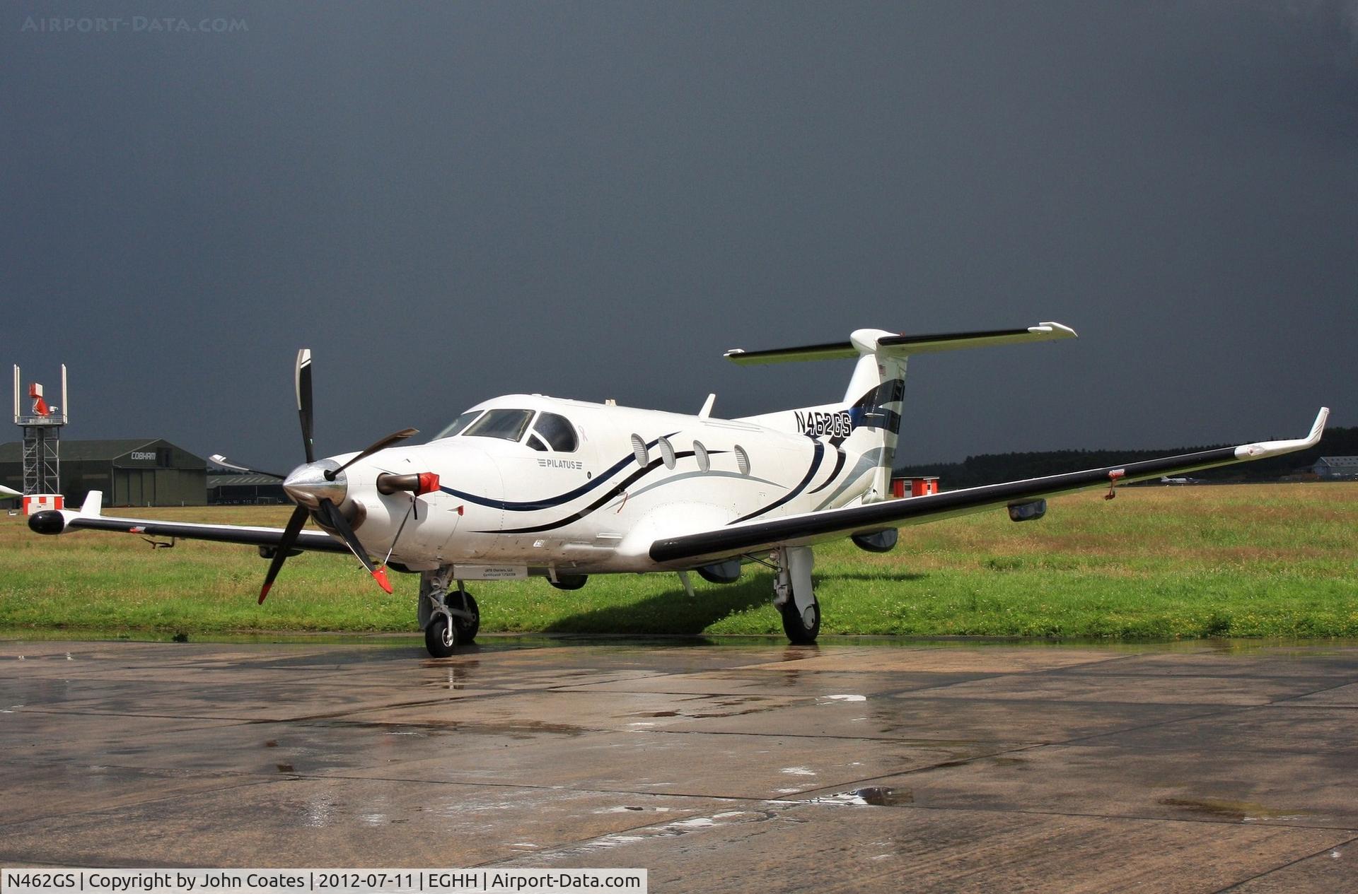 N462GS, 2001 Pilatus PC-12/45 C/N 393, At Pilatus Centre