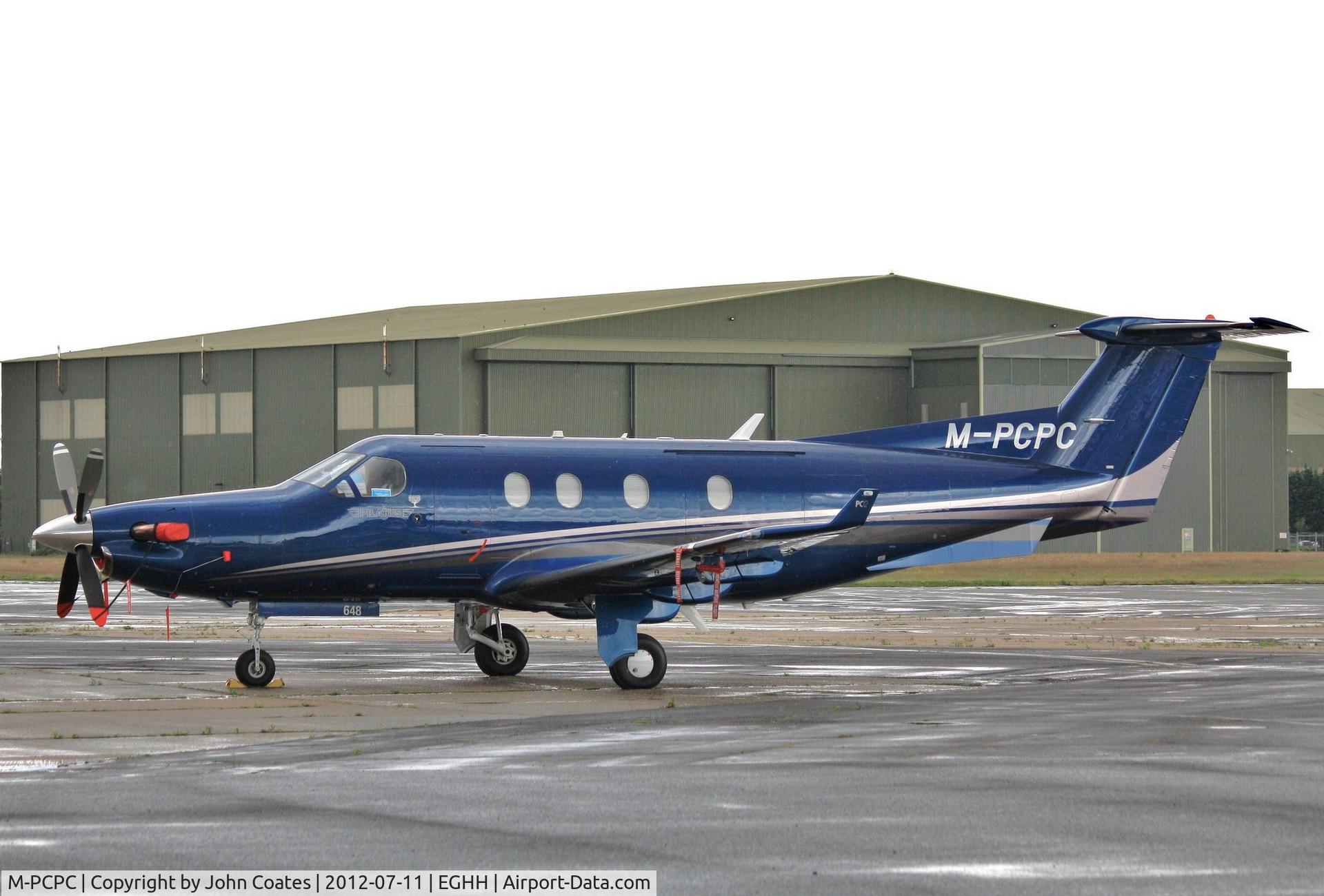 M-PCPC, 2012 Pilatus PC-12/45 C/N 648, At BHL