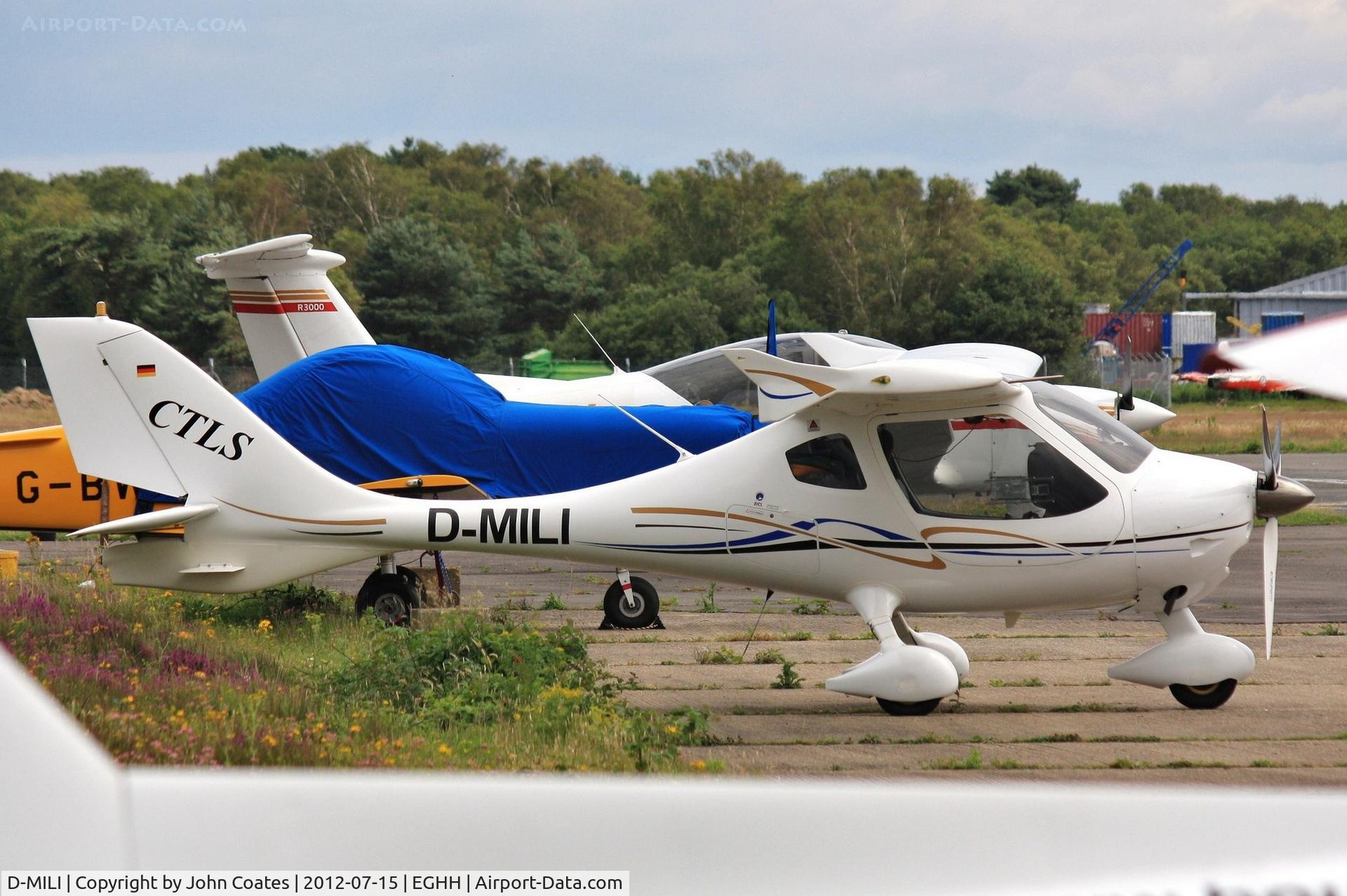 D-MILI, 2008 Flight Design CTLS C/N 08-01-21, At BHL