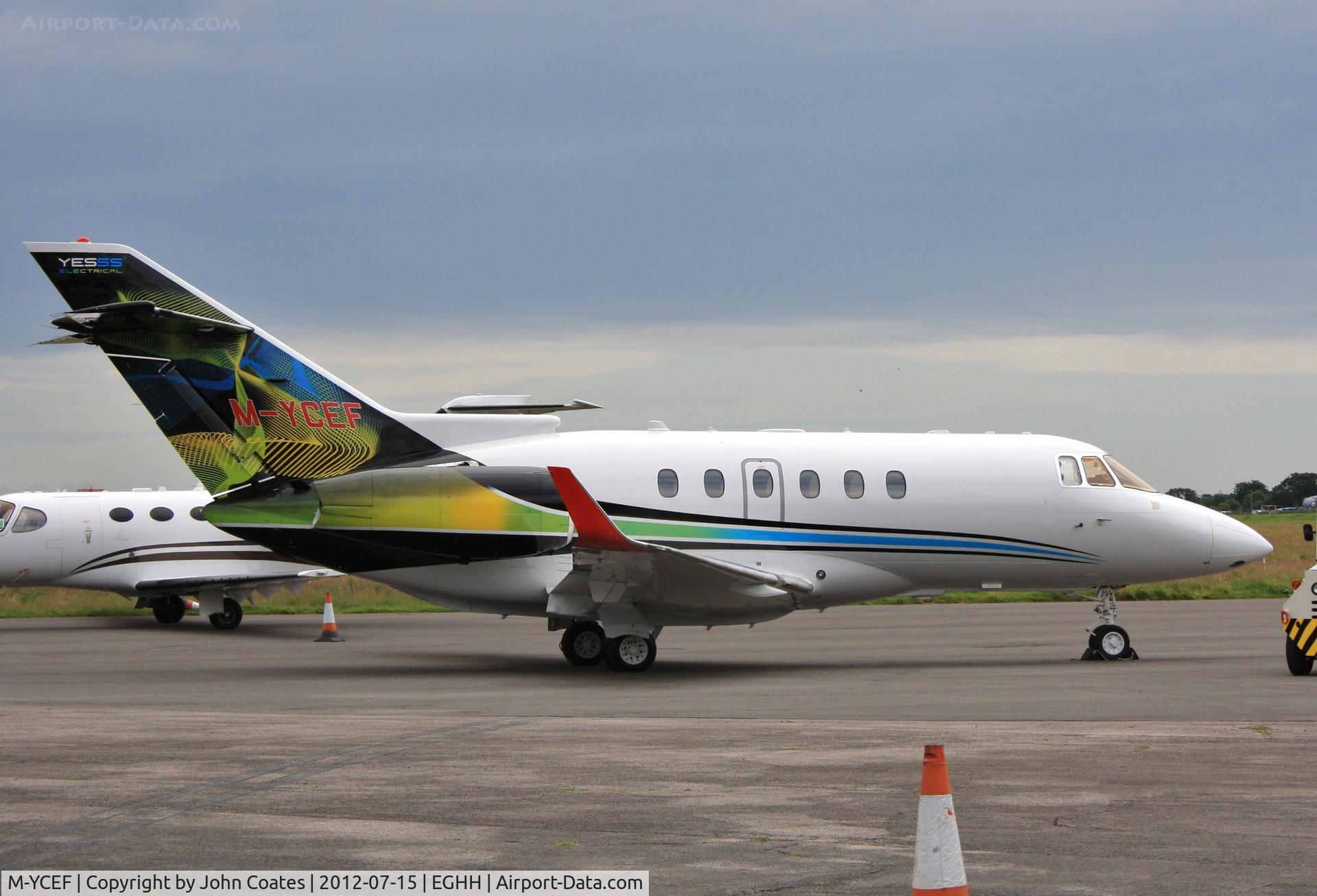 M-YCEF, 2005 Raytheon Hawker 800XPi C/N 258723, At Sigs