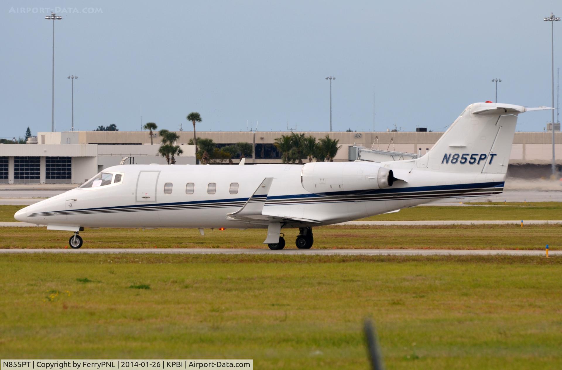 N855PT, Gates Learjet 55 C/N 046, Ventura Air Service Inc Lj55
