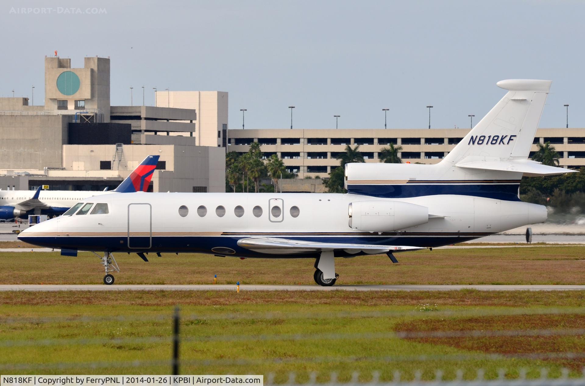 N818KF, 1998 Dassault Falcon 50EX C/N 277, Navigation Management Da50EX