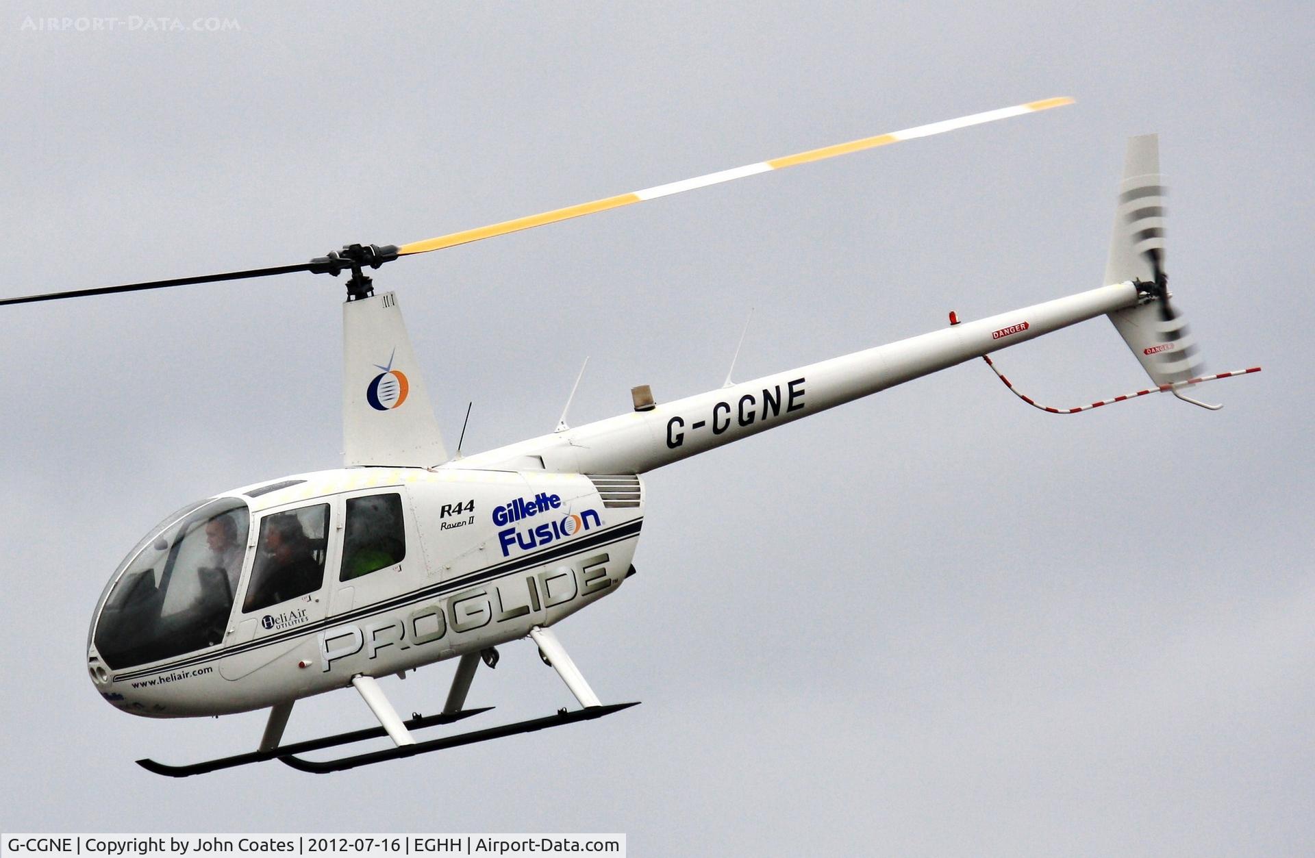 G-CGNE, 2010 Robinson R44 Raven II C/N 12952, At BHL