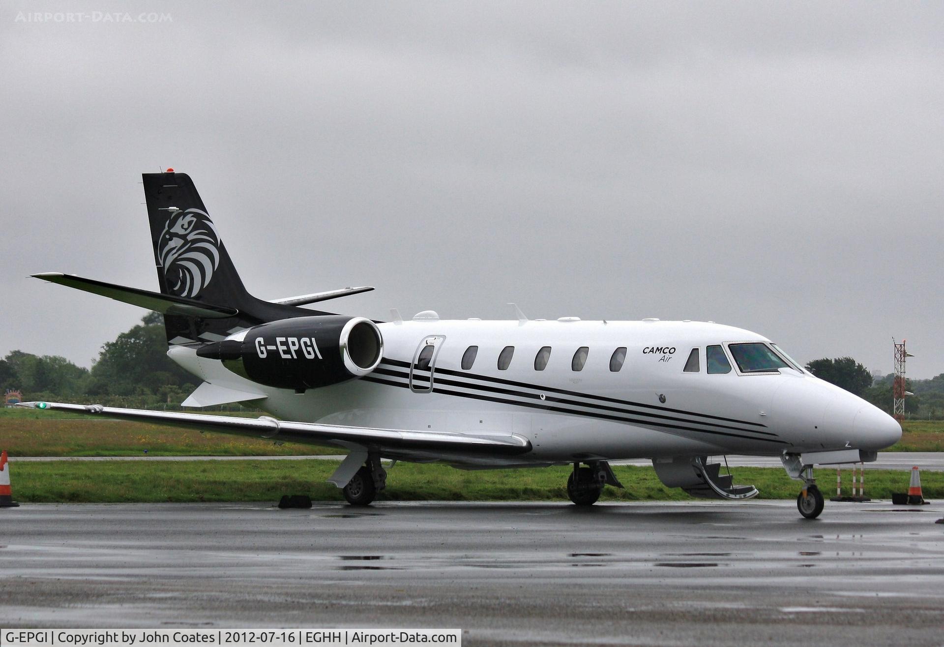 G-EPGI, 2012 Cessna 560XL Citation XLS+ C/N 560-6106, At CSE