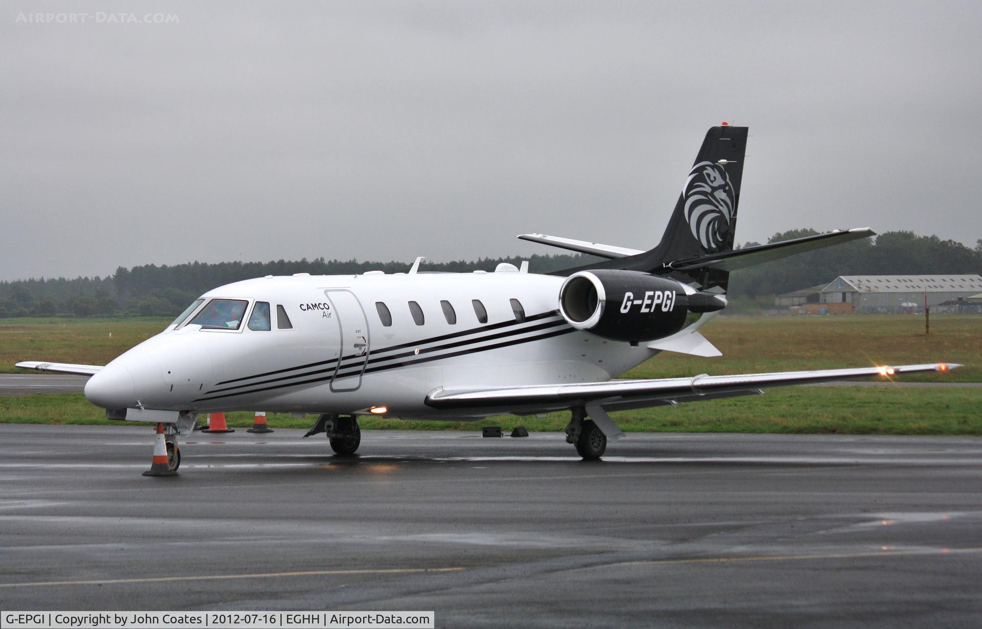 G-EPGI, 2012 Cessna 560XL Citation XLS+ C/N 560-6106, At CSE