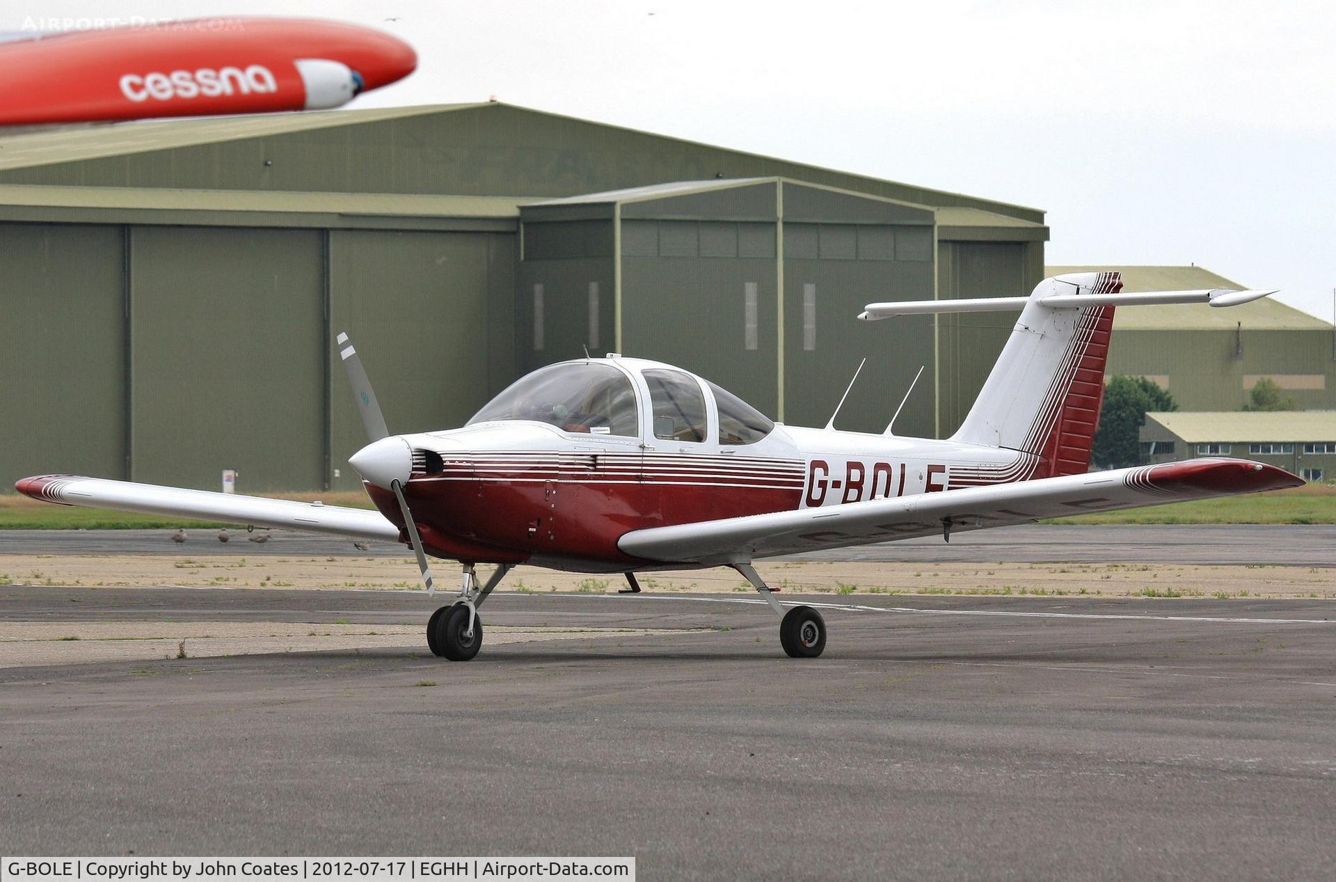 G-BOLE, 1978 Piper PA-38-112 Tomahawk Tomahawk C/N 38-78A0475, At BHL