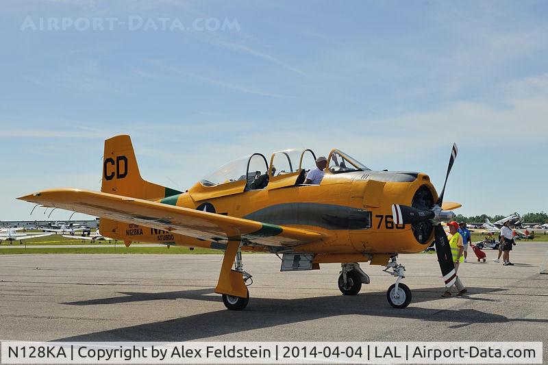 N128KA, 1958 North American T-28B Trojan C/N 200-123 (137760), Sun-N-Fun 2014