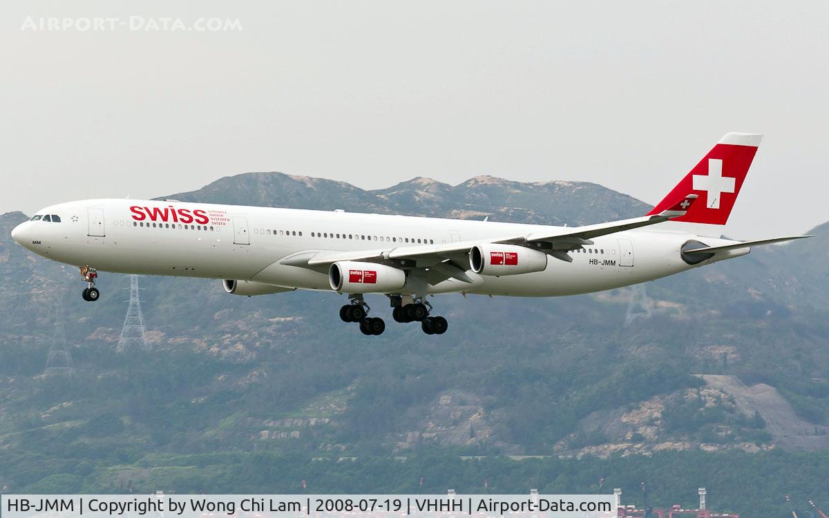 HB-JMM, 1996 Airbus A340-313 C/N 154, Swiss