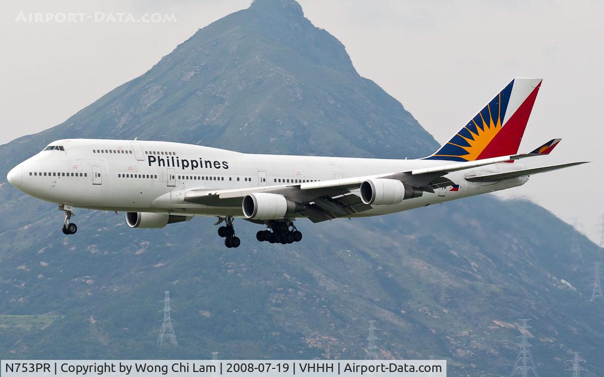 N753PR, 1994 Boeing 747-4F6 C/N 27828, Philippine Airlines