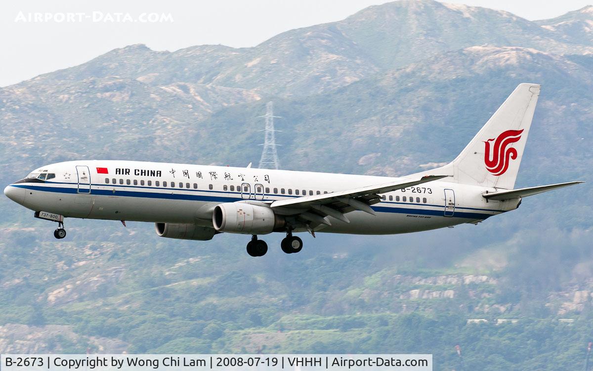 B-2673, 2002 Boeing 737-86N C/N 29888, Air China
