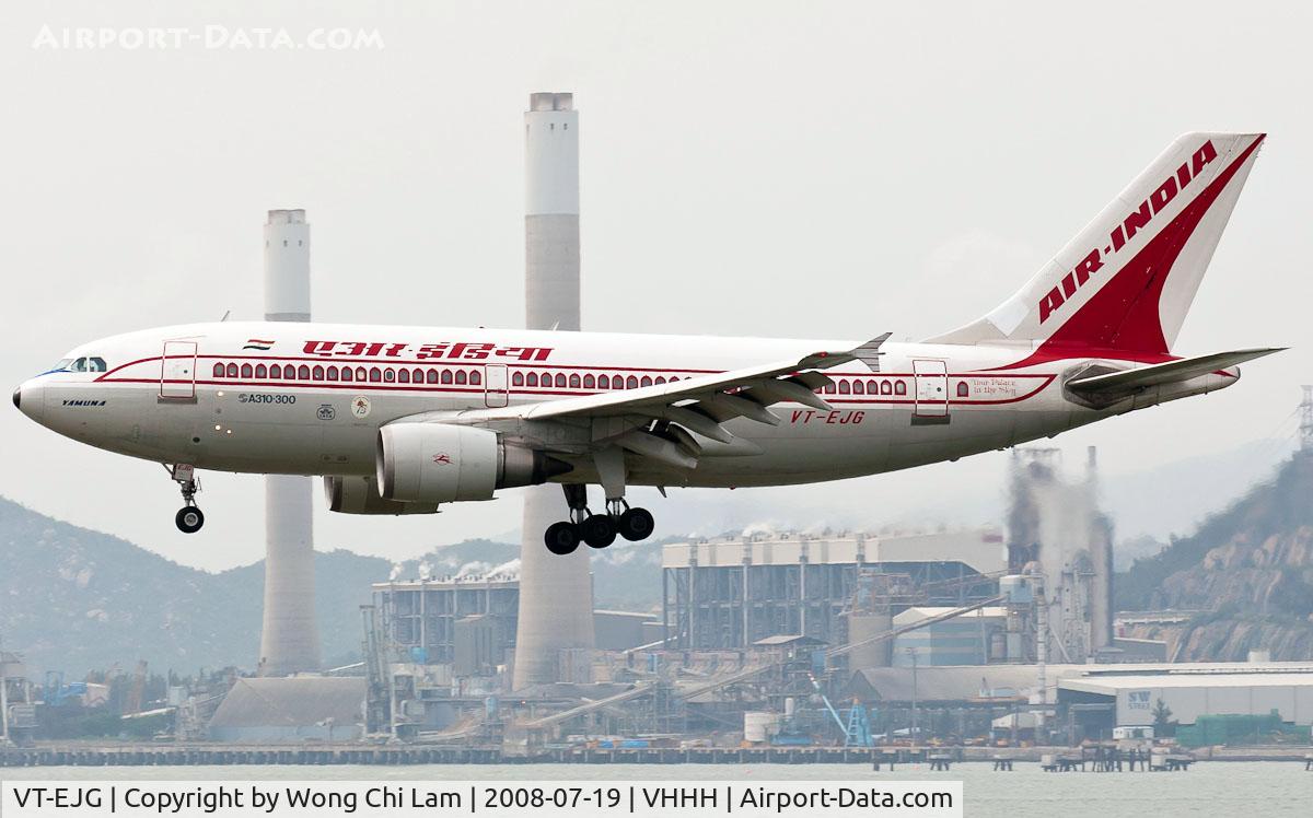 VT-EJG, 1986 Airbus A310-304 C/N 406, Air India