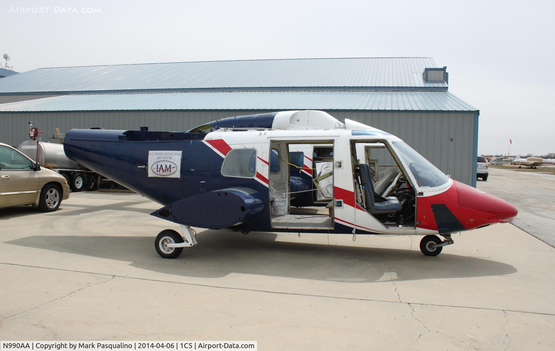 N990AA, 1982 Bell 222 C/N 47075, Bell 222