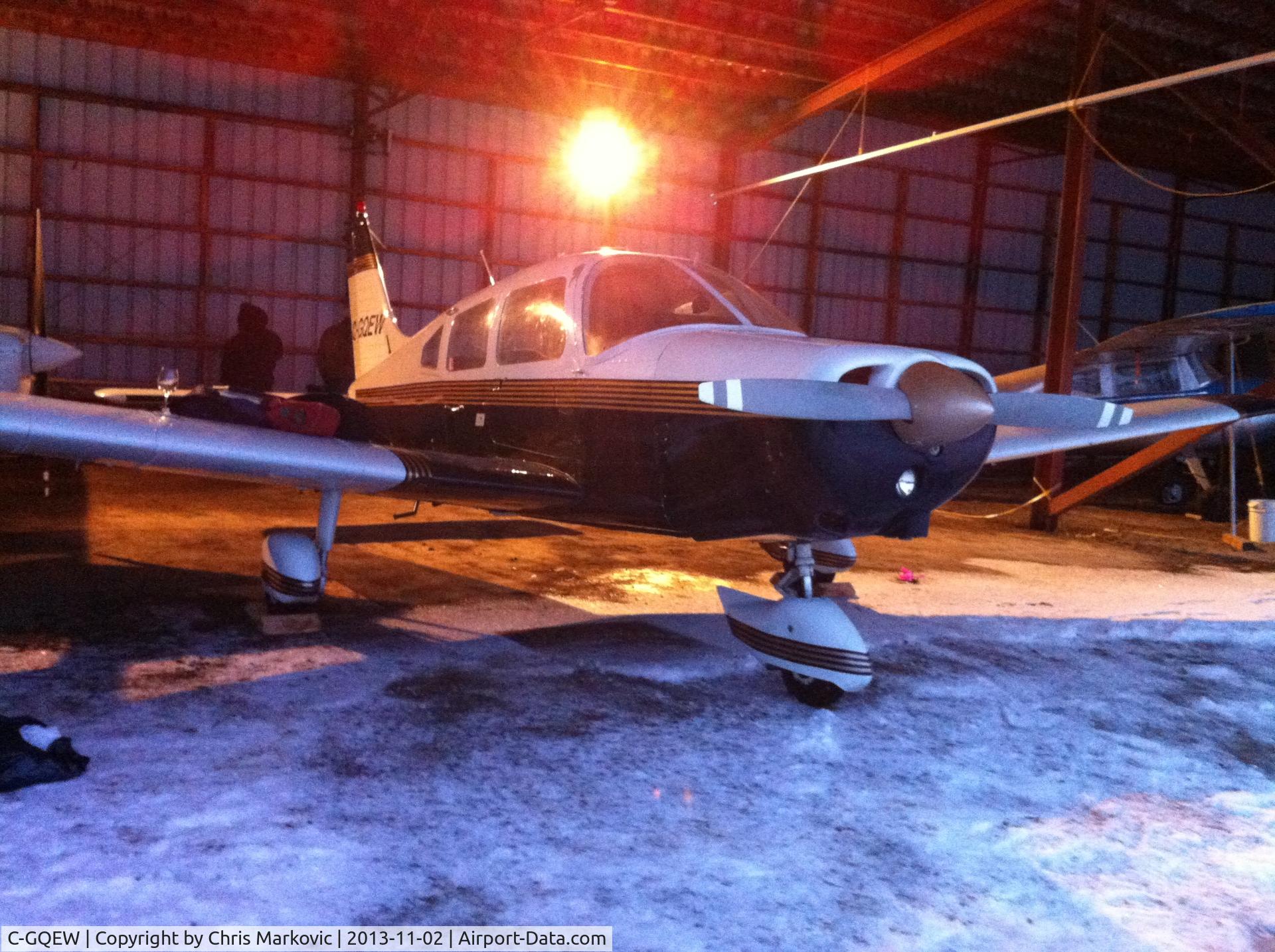 C-GQEW, 1976 Piper PA-28-151 C/N 28-7715172, C-GQEW taken just after November 2013 delivery