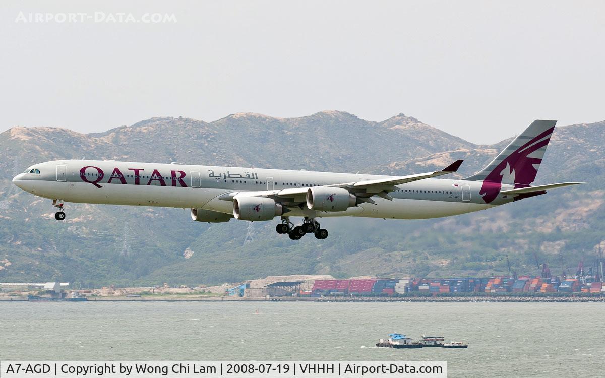A7-AGD, 2007 Airbus A340-642X C/N 798, Qatar