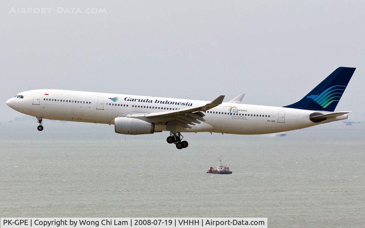 PK-GPE, 1997 Airbus A330-341 C/N 148, Garuda Indonesia