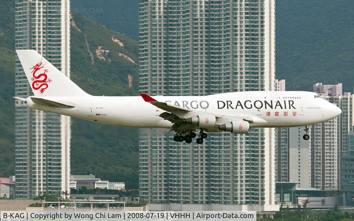 B-KAG, 2002 Boeing 747-412/BCF C/N 27067, Dragonair Cargo