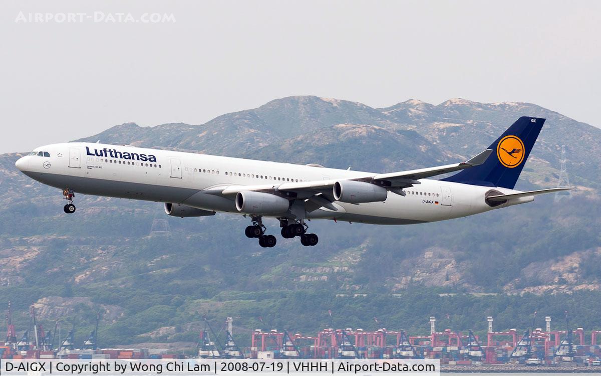 D-AIGX, 2000 Airbus A340-313X C/N 354, Lufthansa