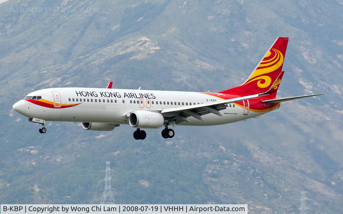 B-KBP, 2008 Boeing 737-8FH C/N 35105 / 2501, Hong Kong Airlines