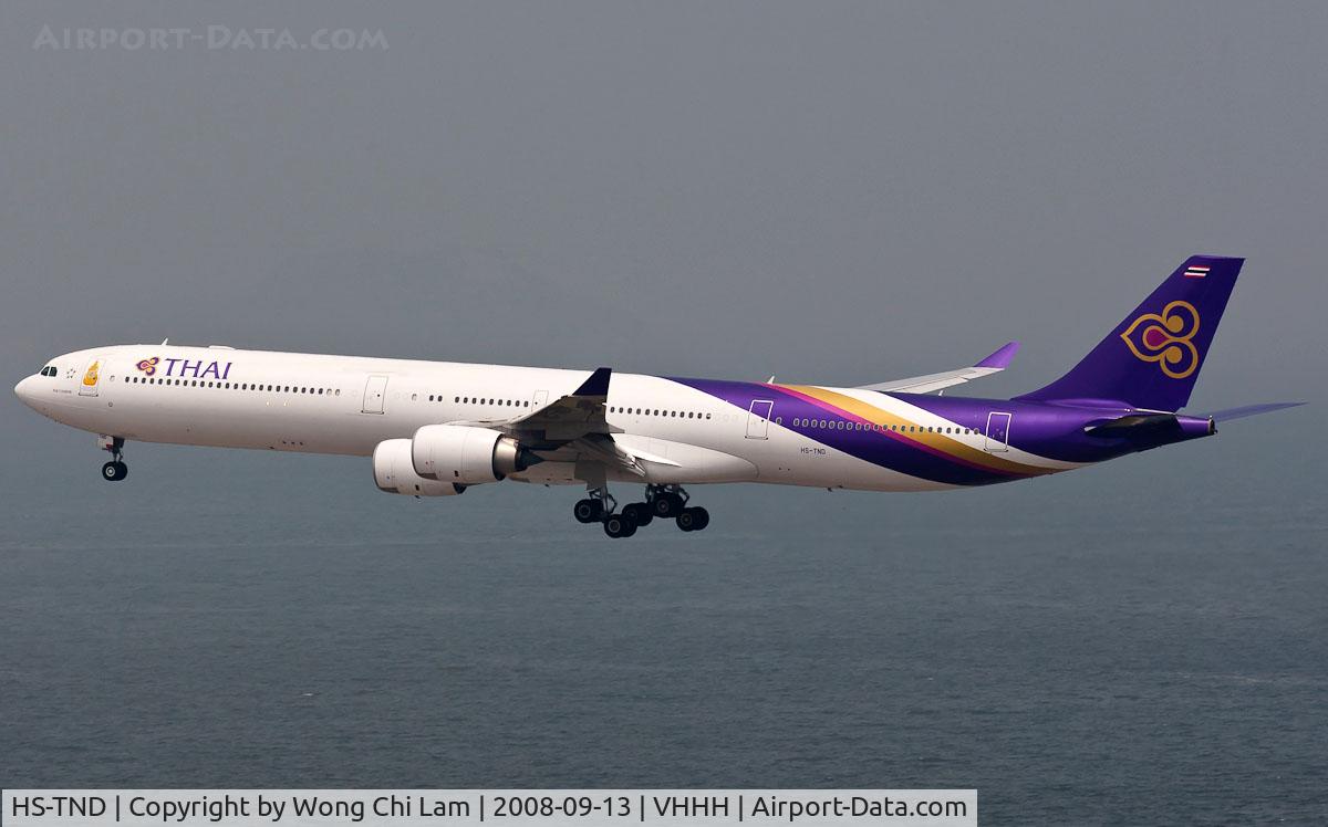 HS-TND, 2005 Airbus A340-642 C/N 710, Thai Airways International