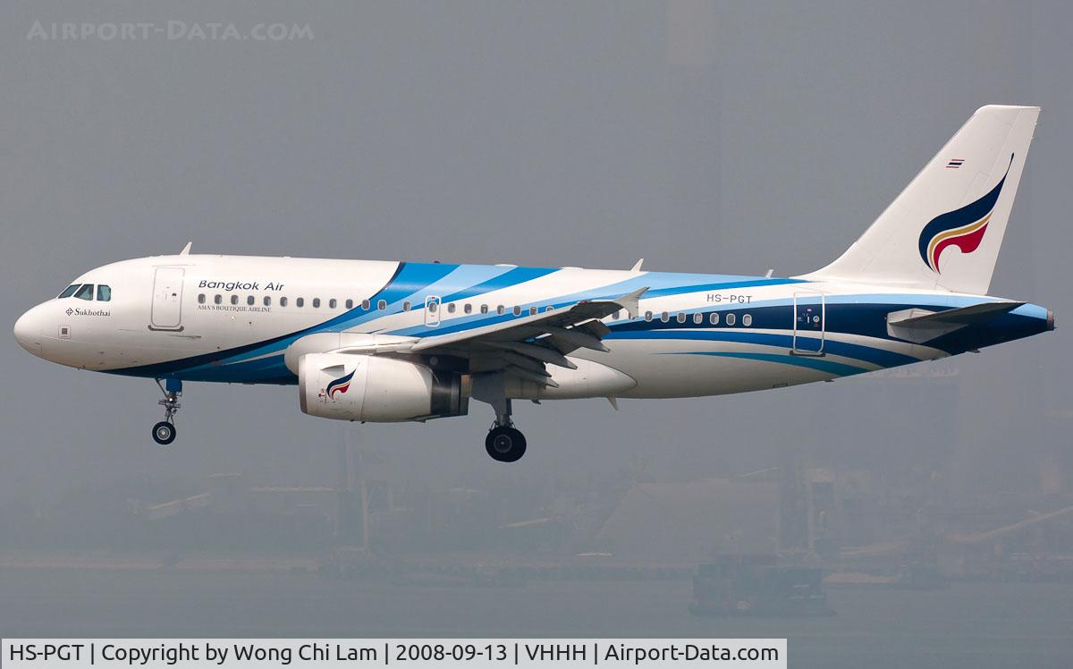 HS-PGT, 2008 Airbus A319-132 C/N 3421, Bangkok Airways