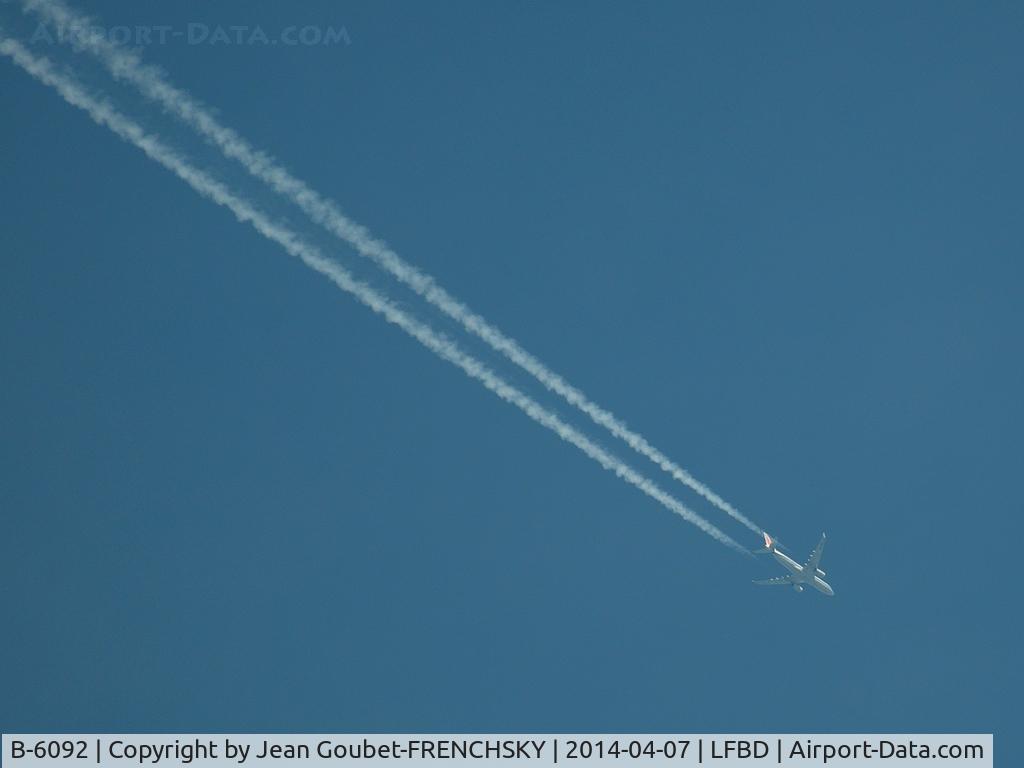 B-6092, 2007 Airbus A330-243 C/N 873, CCA908 Madrid Pékin