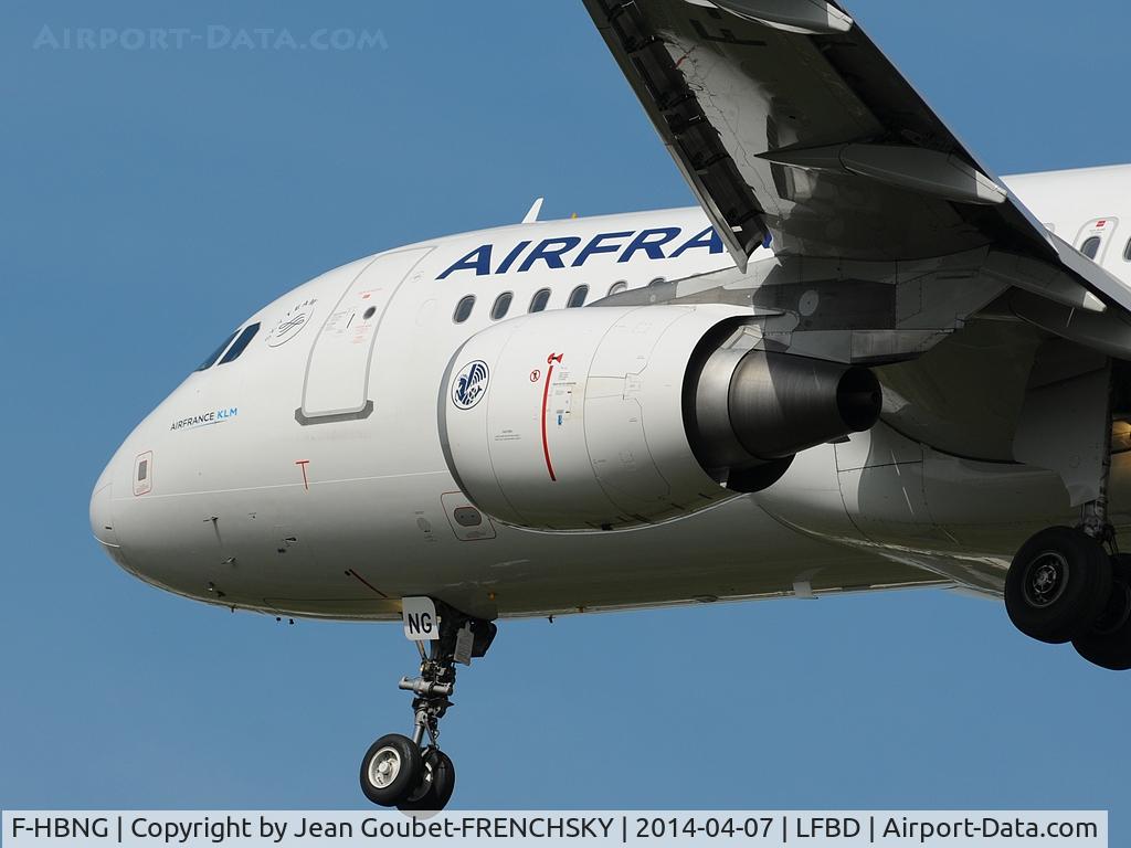 F-HBNG, 2011 Airbus A320-214 C/N 4747, AF landing 23 from Orly