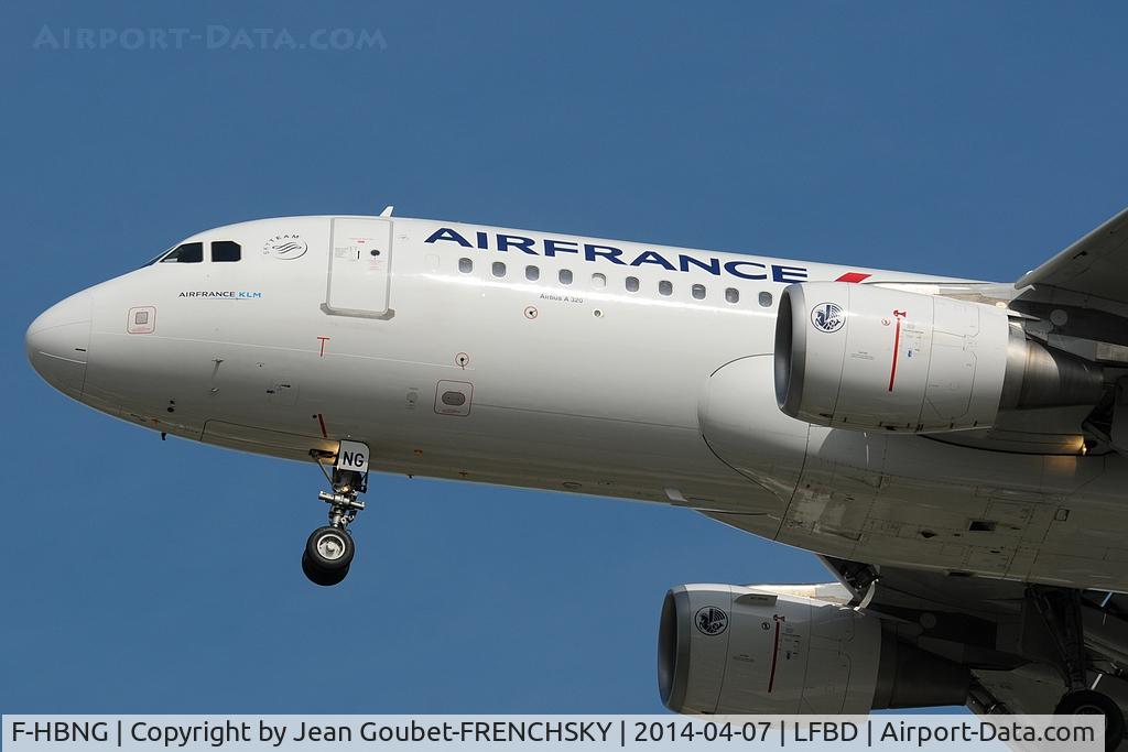F-HBNG, 2011 Airbus A320-214 C/N 4747, AF landing 23 from Orly