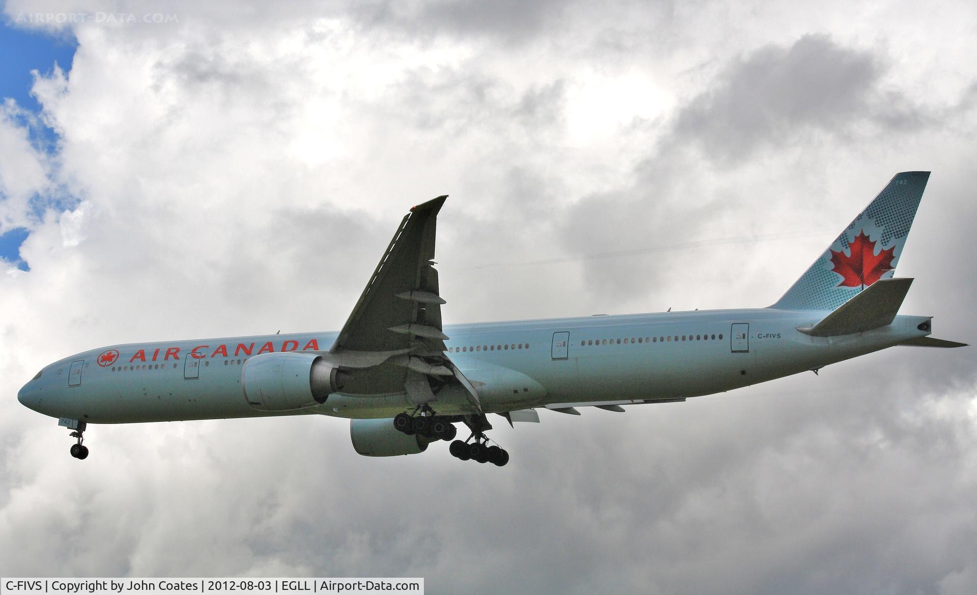C-FIVS, 2009 Boeing 777-333/ER C/N 35784, Finals to 27R
