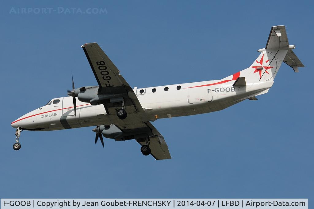 F-GOOB, 1991 Beech 1900C C/N UC-153, Chalair CE42 from Brest landing 23