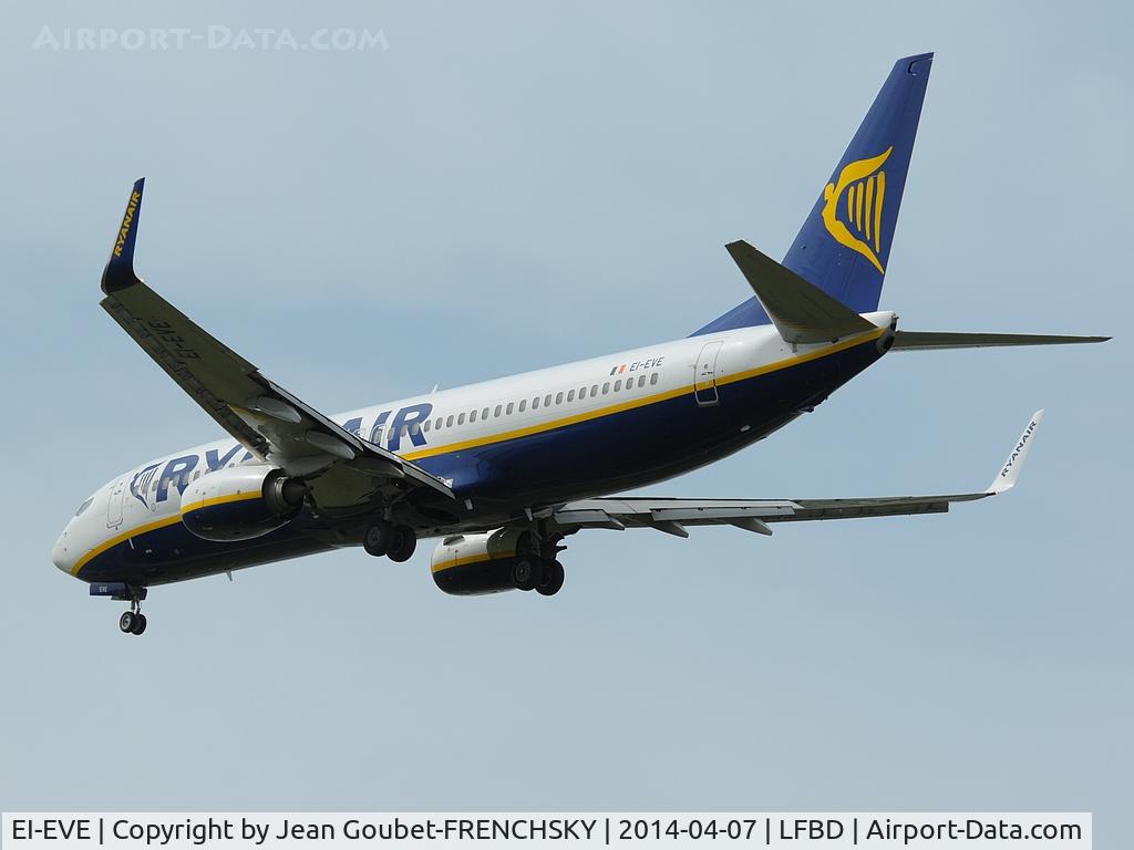 EI-EVE, 2012 Boeing 737-8AS C/N 35035, FR7188 from Rome