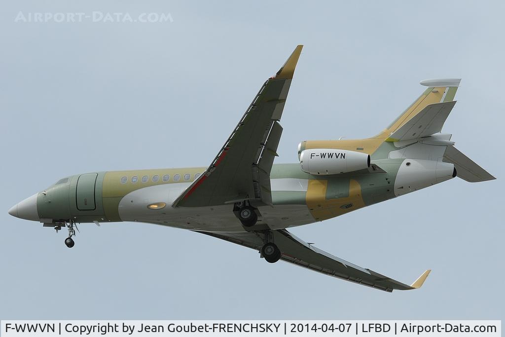 F-WWVN, 2014 Dassault Falcon 7X C/N OOOOO, MEDOC 7
