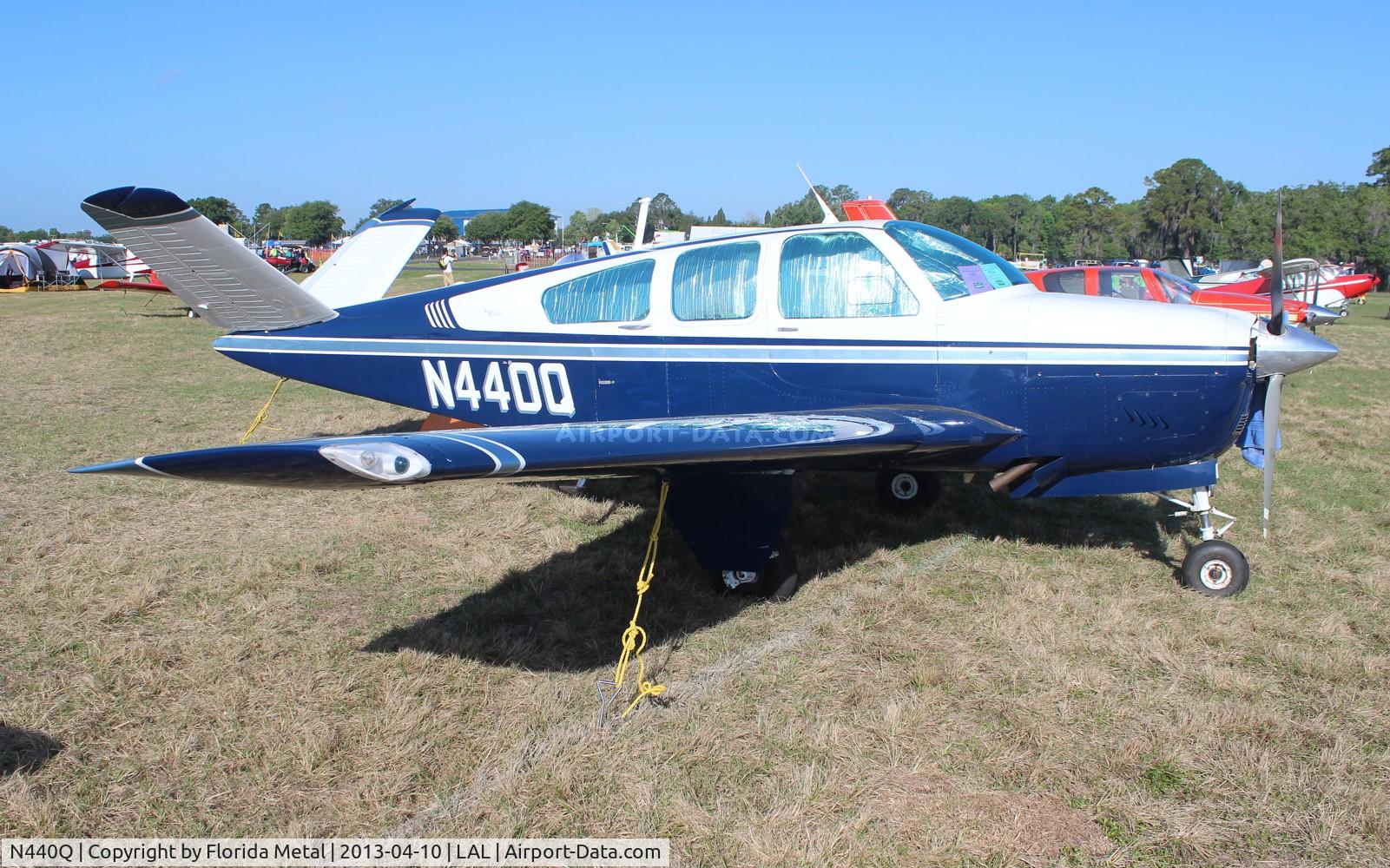 N440Q, 1964 Beech S35 Bonanza C/N D-7410, Beech S35 Bonanza