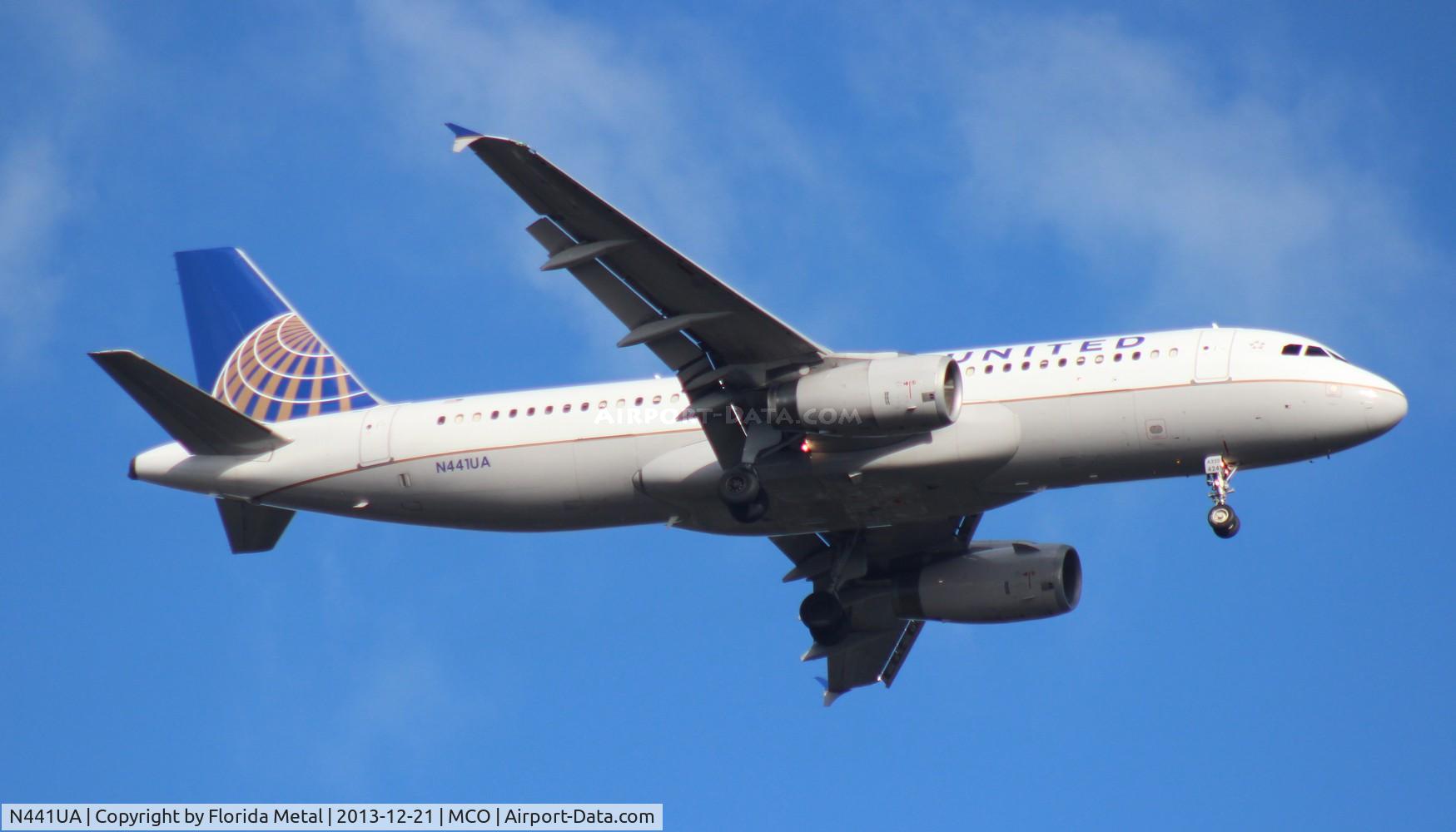 N441UA, 1997 Airbus A320-232 C/N 751, United A320