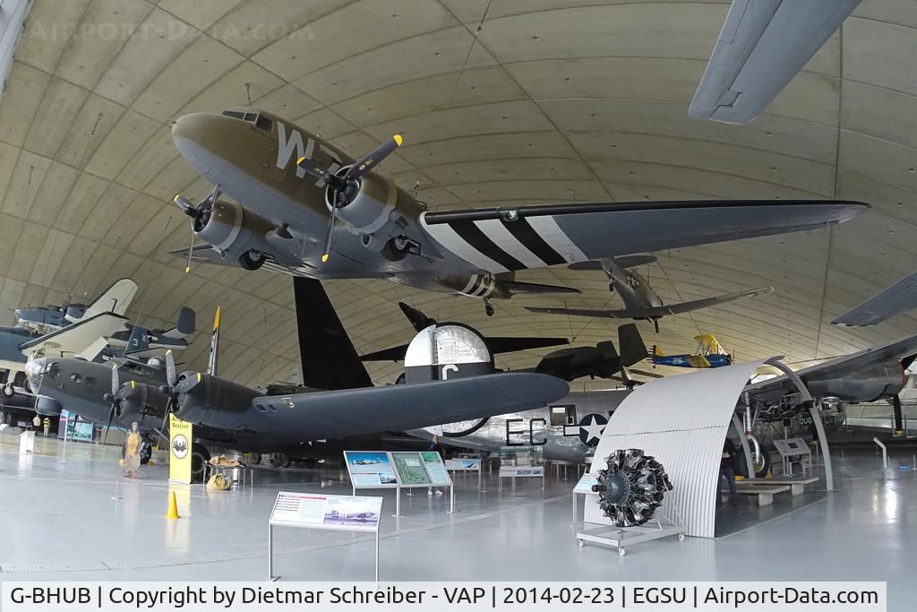 G-BHUB, 1943 Douglas C-47A Skytrain C/N 19975, DC3 USAF