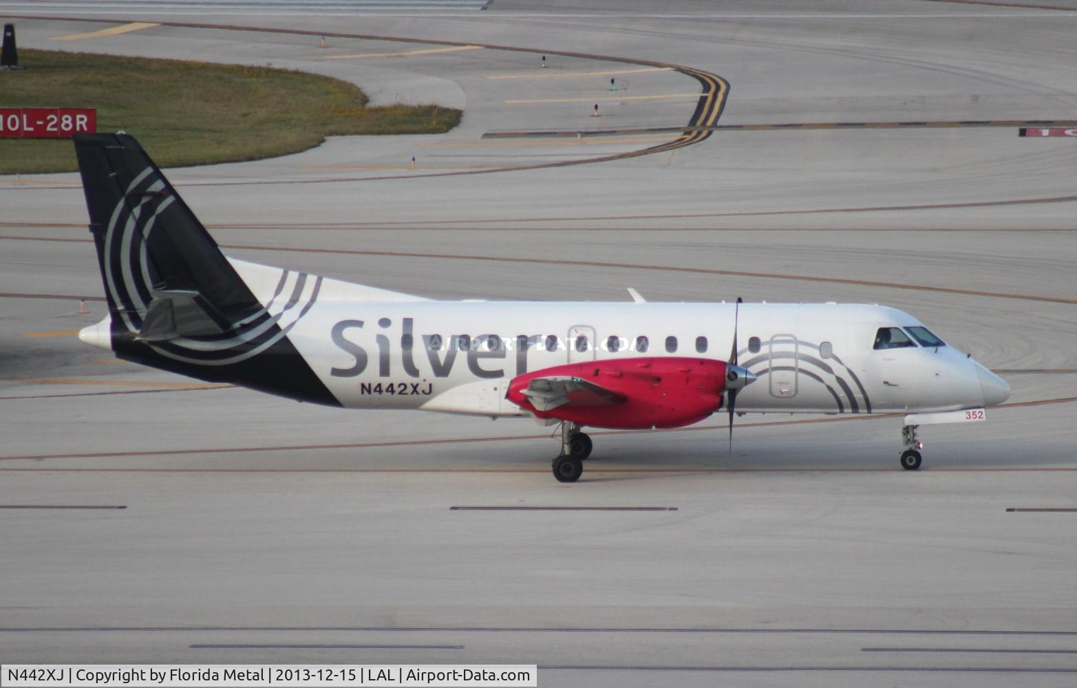N442XJ, 1998 Saab 340B C/N 340B-442, Silver Airways Saab 340B